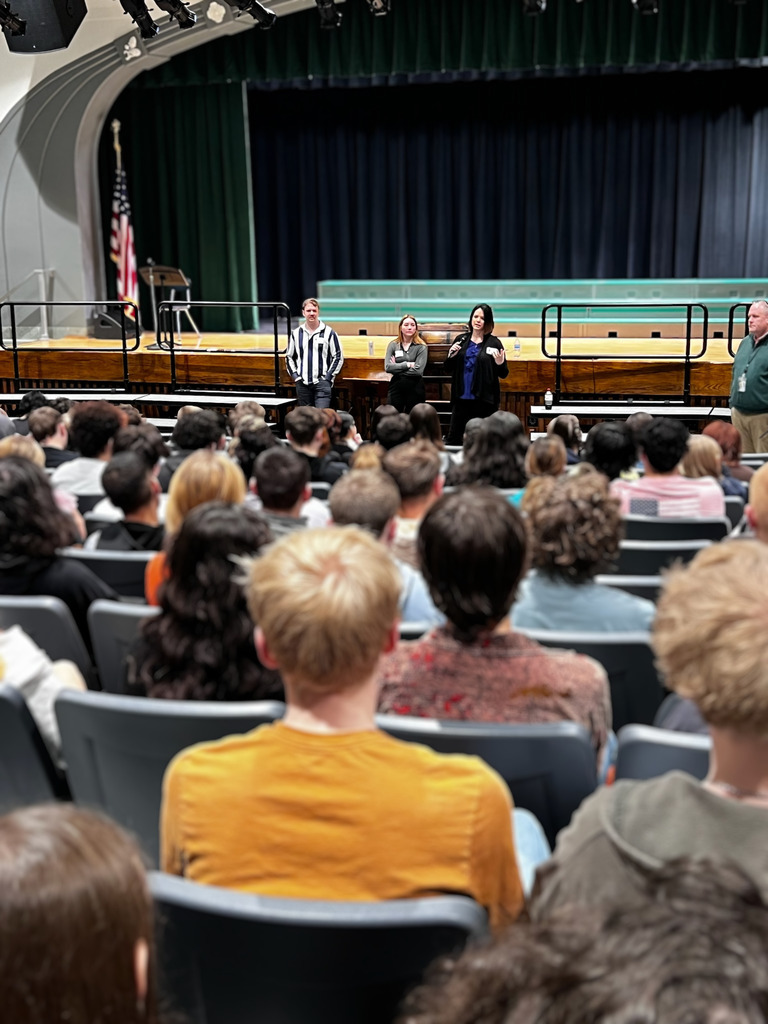 Assembly with representatives with the Chautauqua Institution