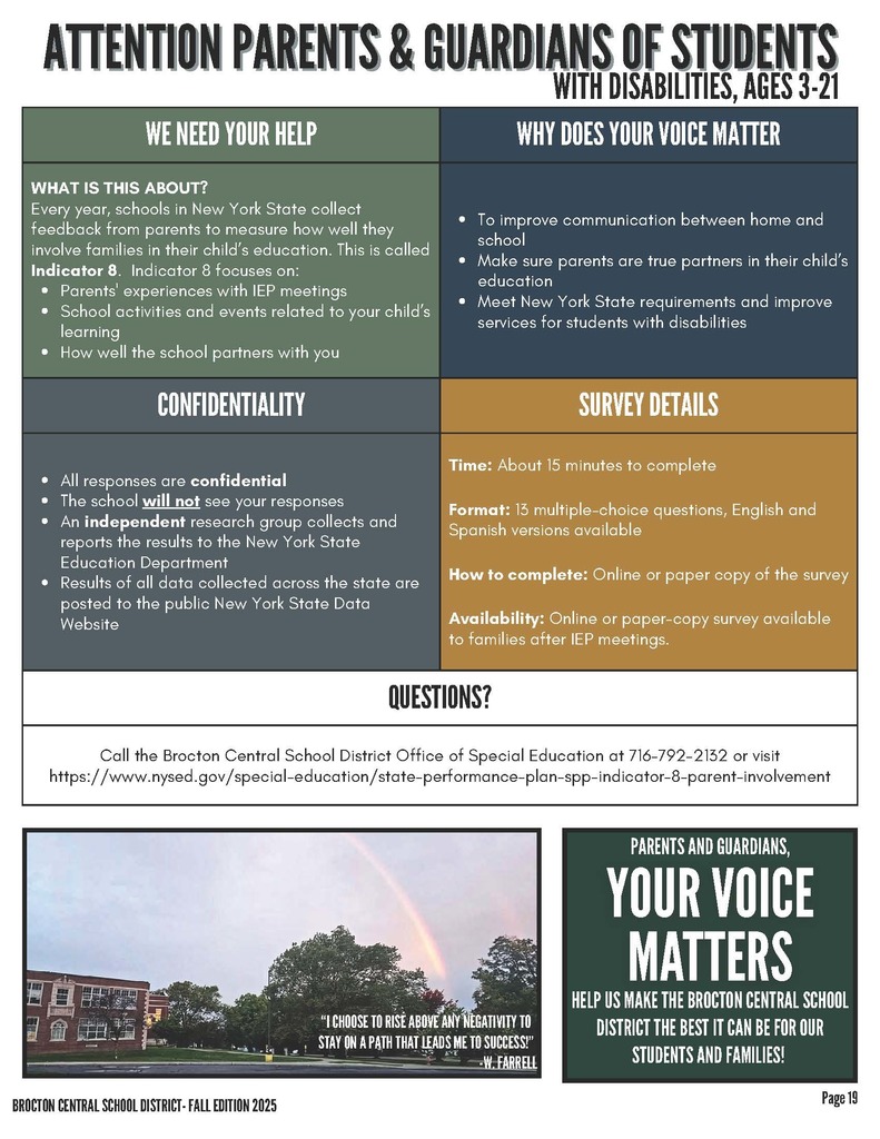 Survey flyer