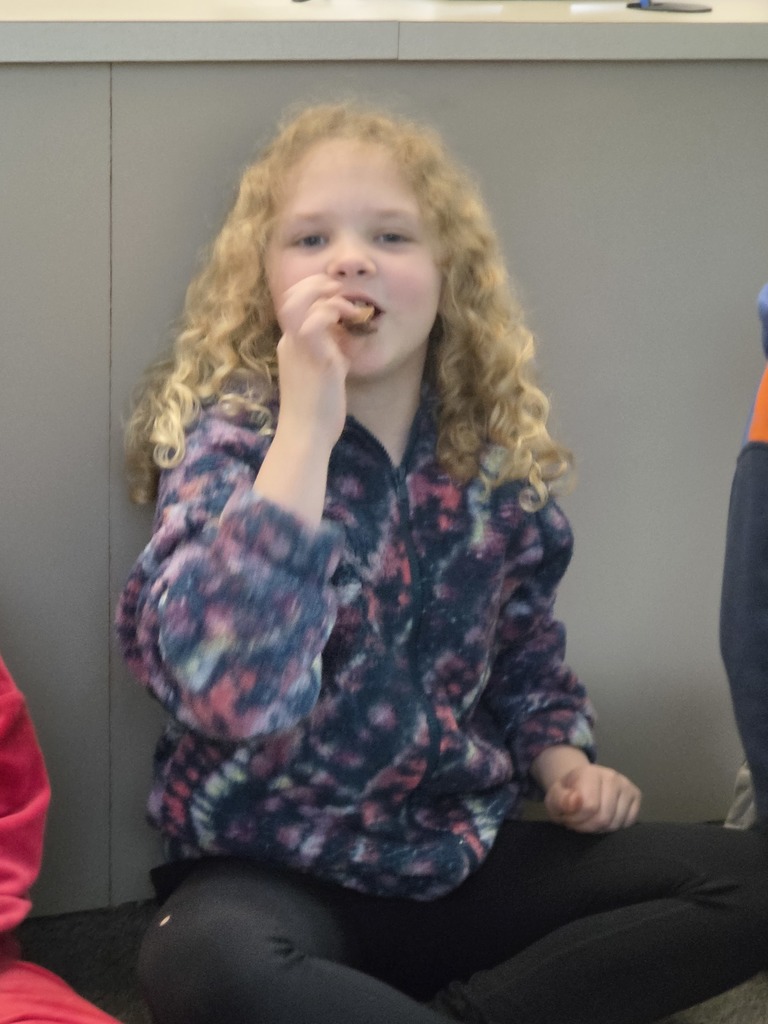 kids tasting chocolate