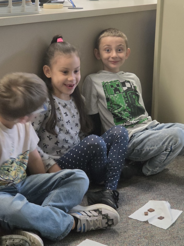 kids tasting chocolate