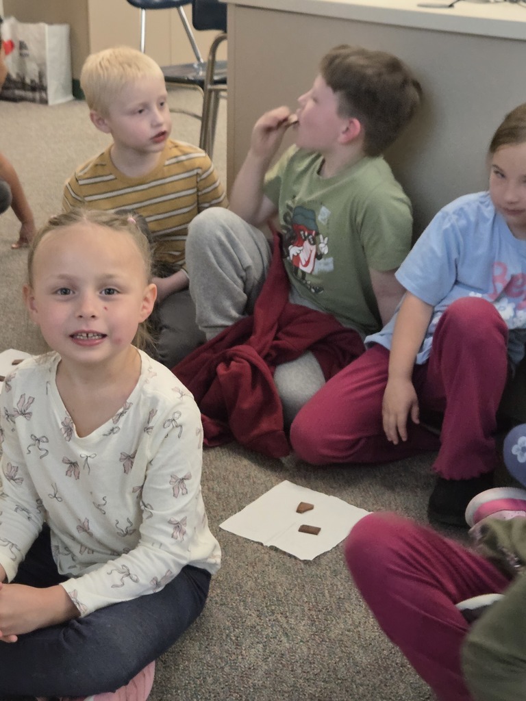 kids tasting chocolate