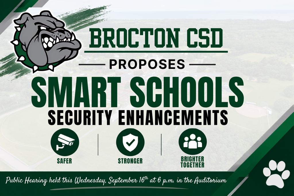 Brocton CSD Proposes Smart Schools Security Enhancements