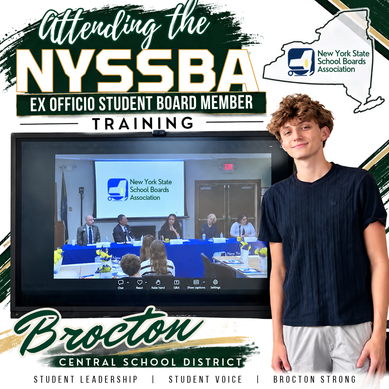 Attending the NYSSBA Ex Officio Student Board Member Training