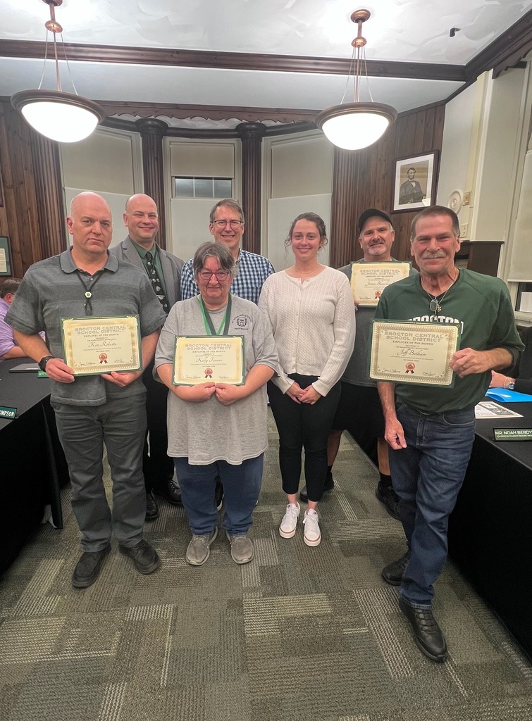 August and October Employees of the Month