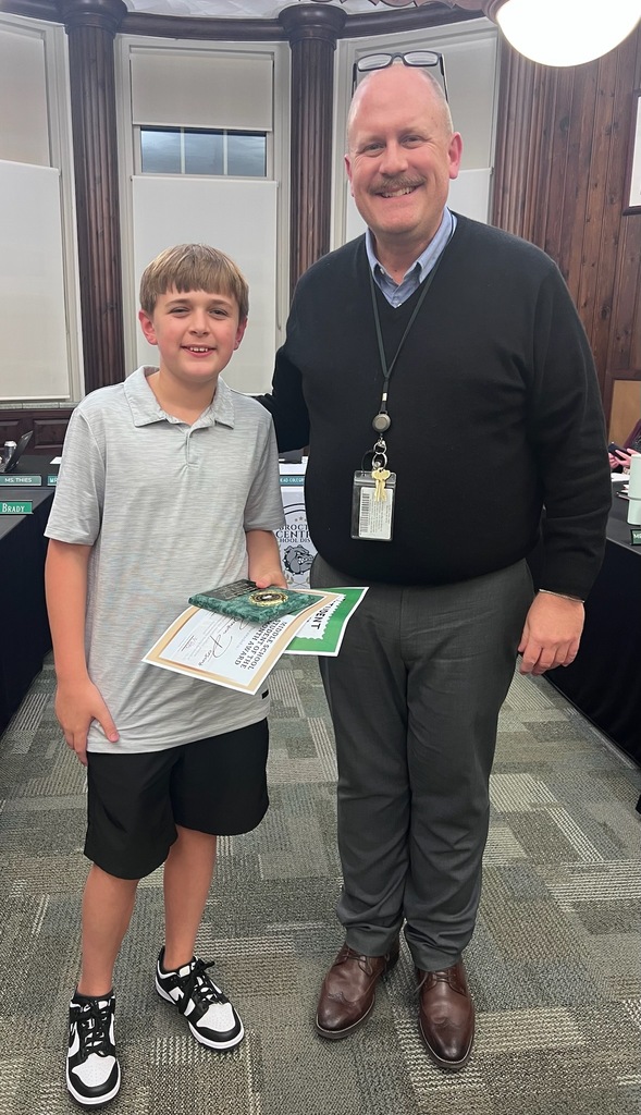 October Middle School Student of the Month- BP