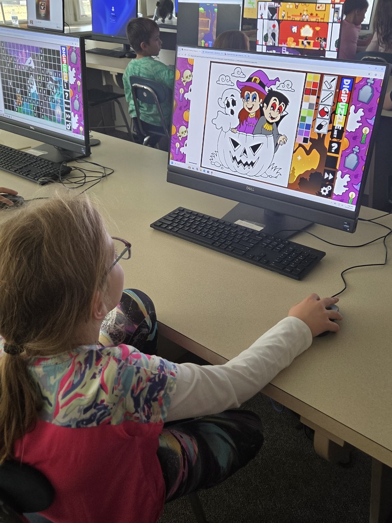 girl at computer