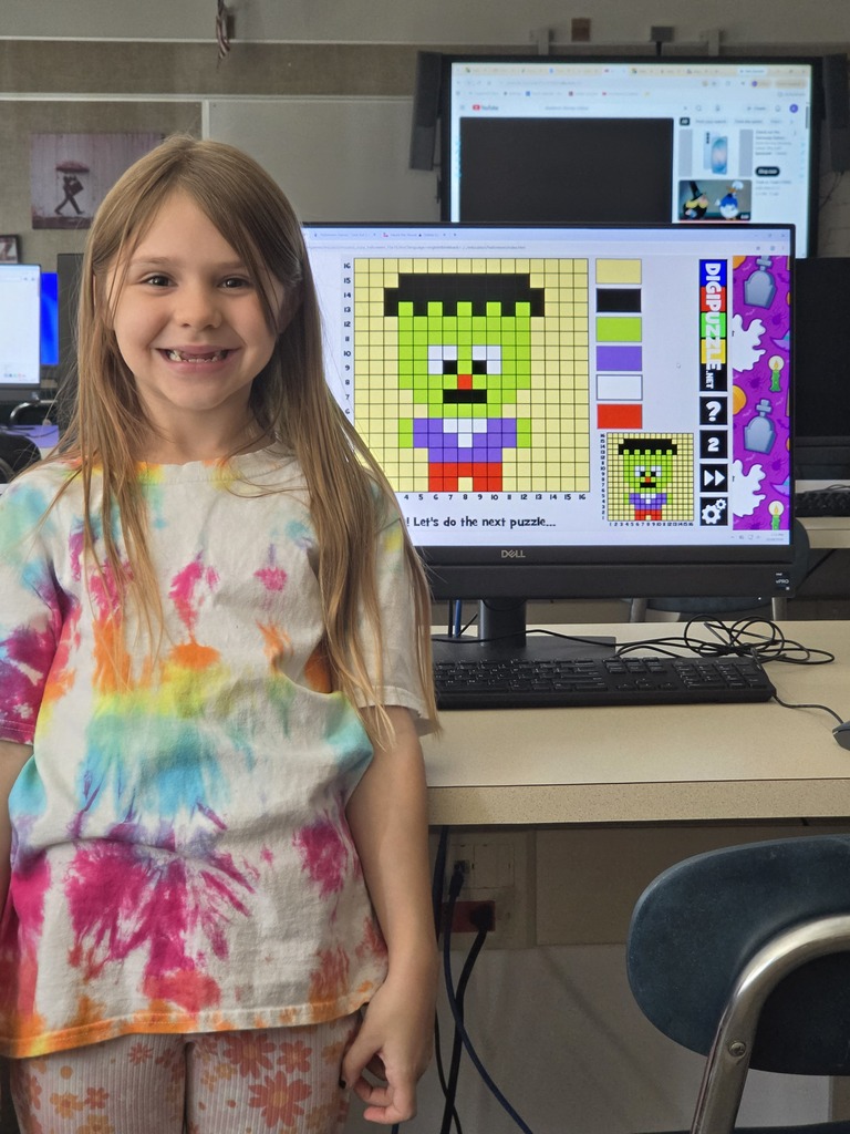 girl at computer