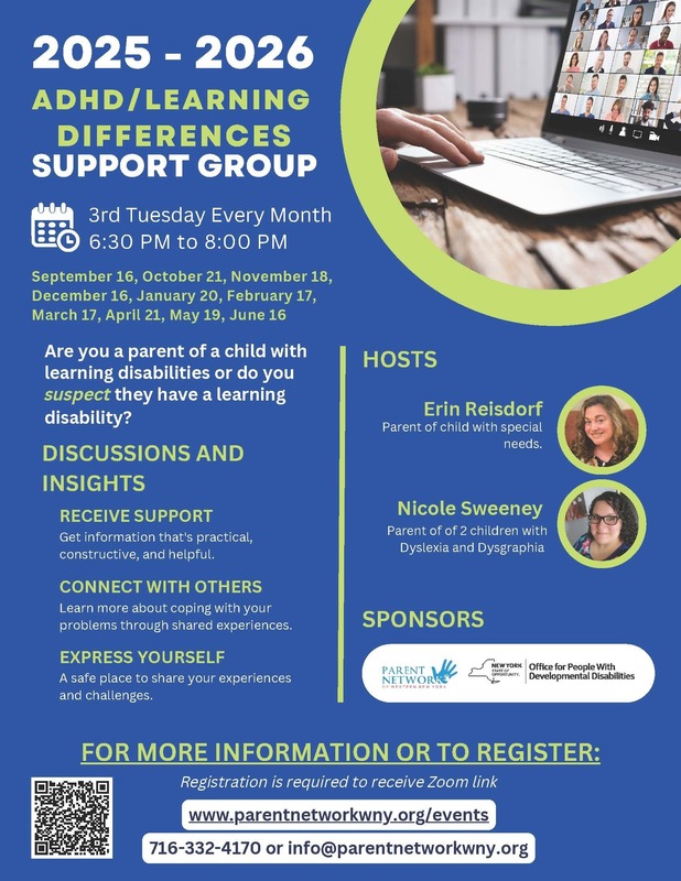 adhd learning flyer