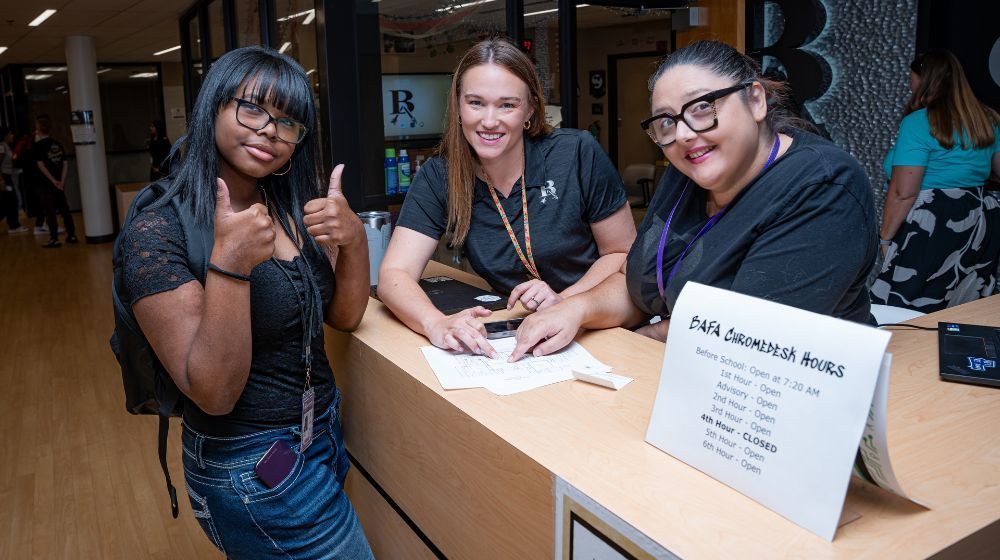 Picture of High School students