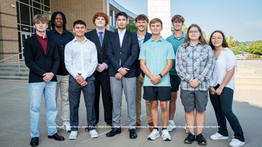 Picture of our National Merit Semifinalists for 2025.