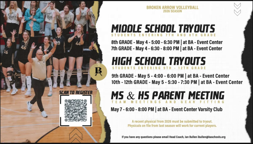 MS tryout flyer
