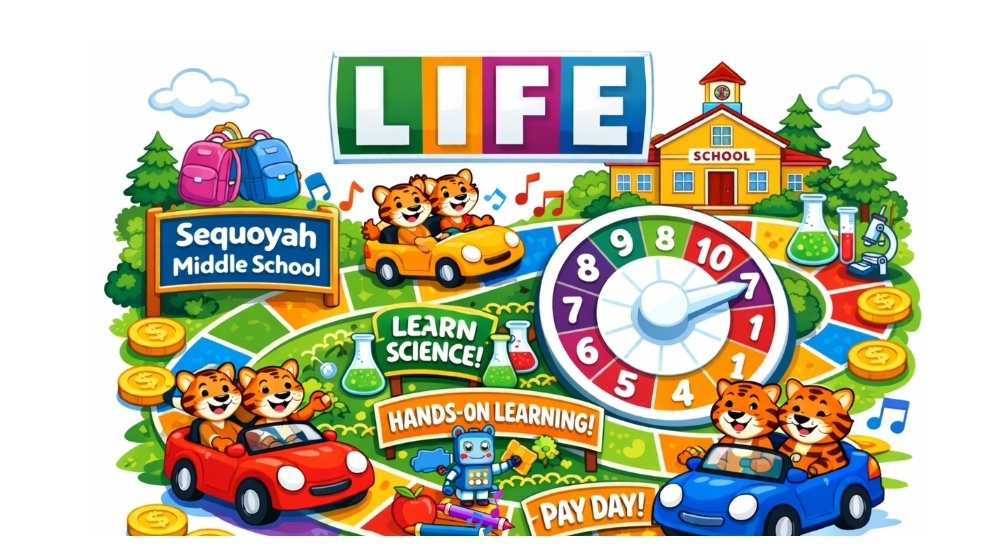 Picture of the Life board game.