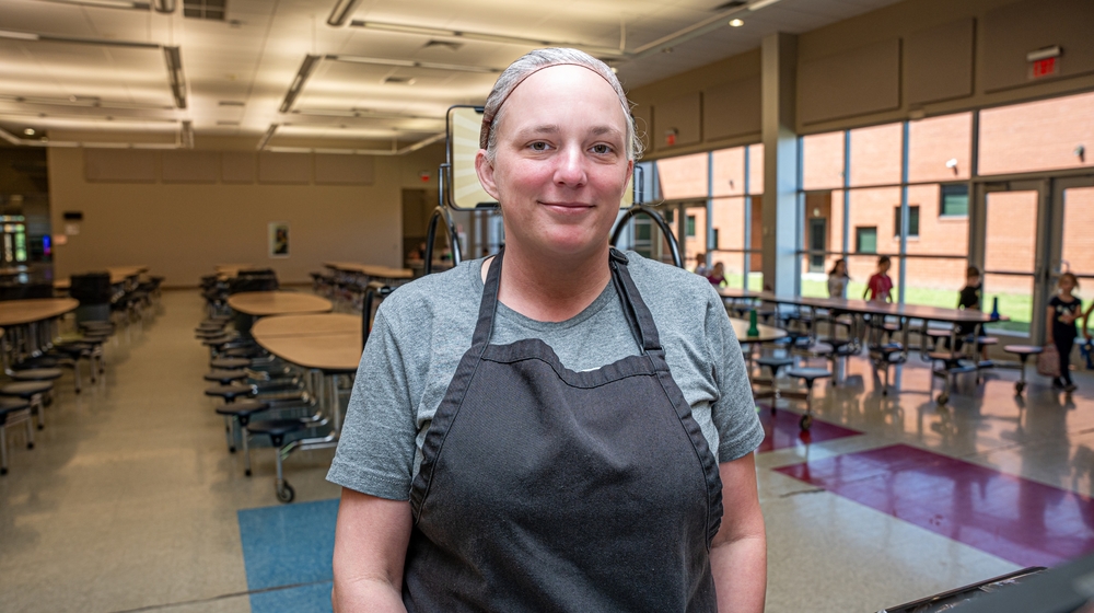 Picture of Child Nutrition staff person.