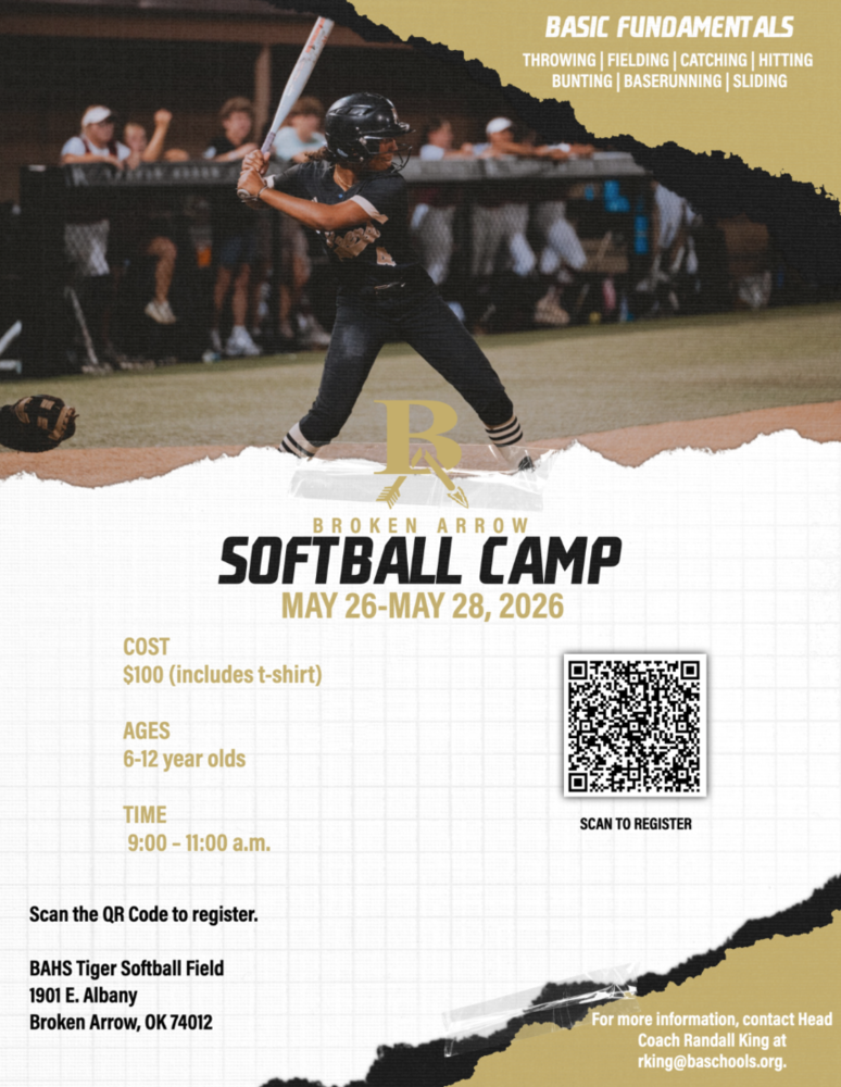Broken Arrow Softball: Camp Information | 2026