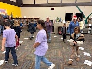 Students were able to win free books at our book walk.