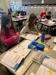 Working together to solve subtraction problems