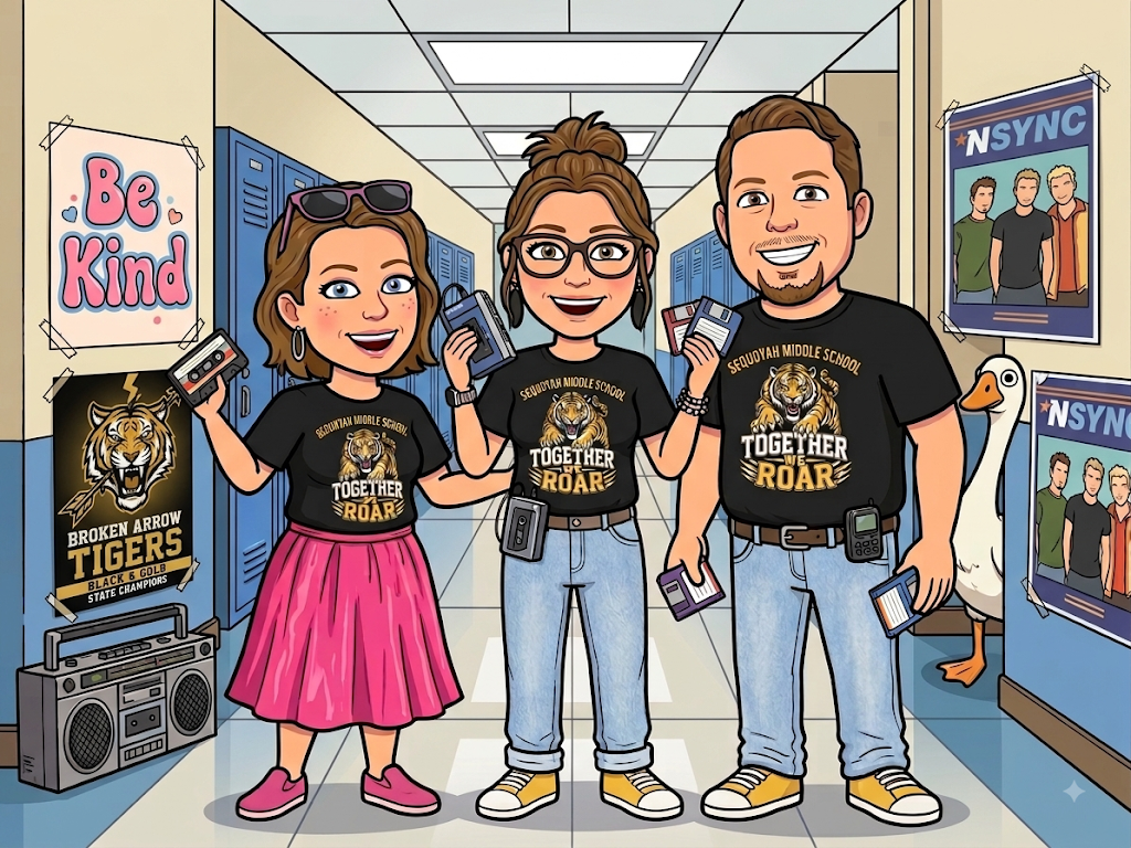 Admin Staff 90's theme