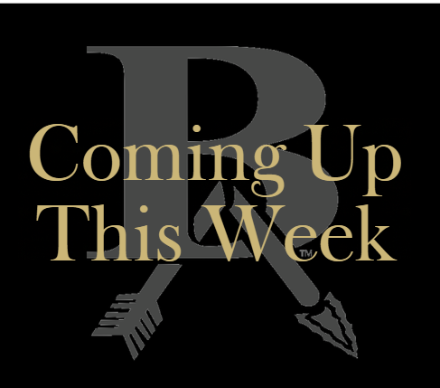 Coming Up This Week