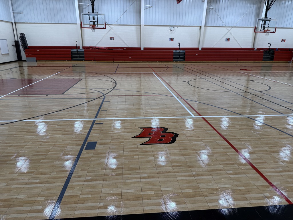 North Park new gym floor