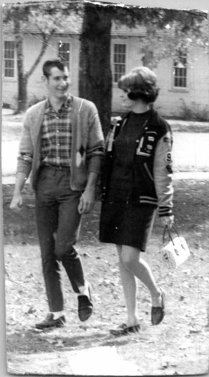 bachelor photo in black and white