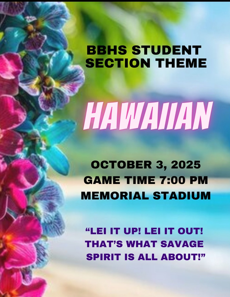 Hawaii theme poster