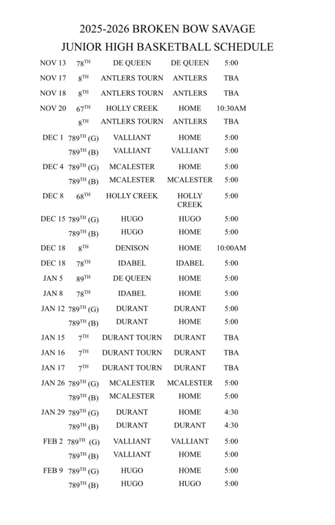 schedule 1