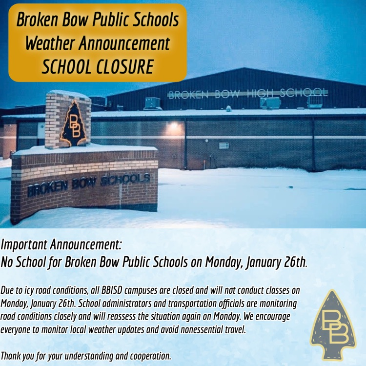 school closure graphic