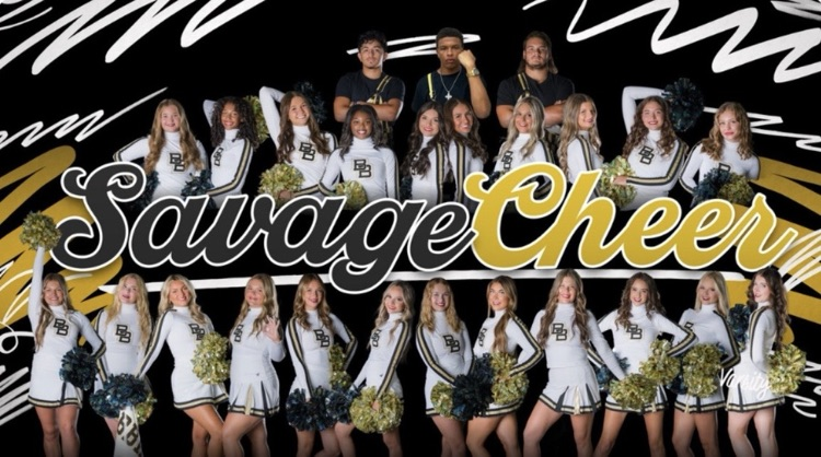 group shot of cheer team