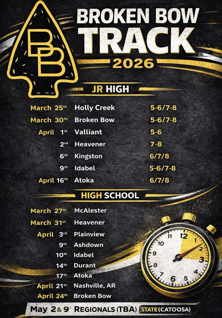 track schedule