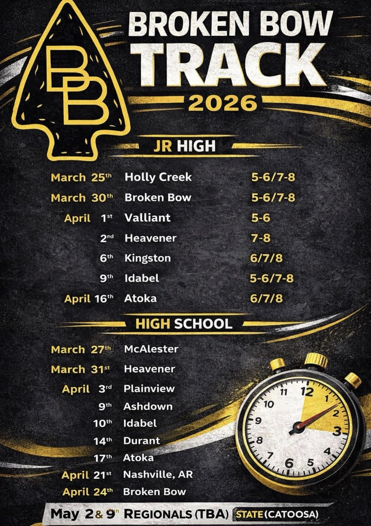 track schedule