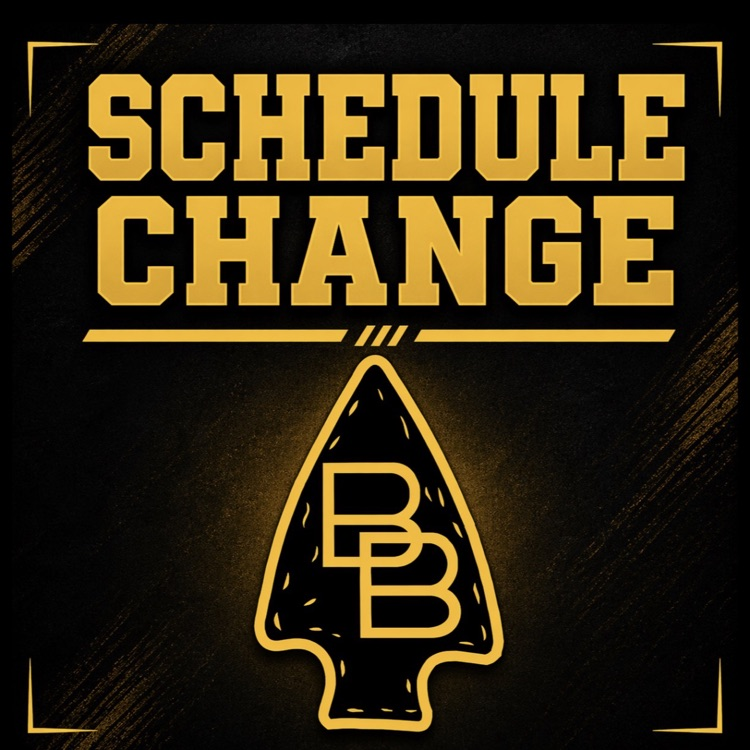 graphic that say schedule change