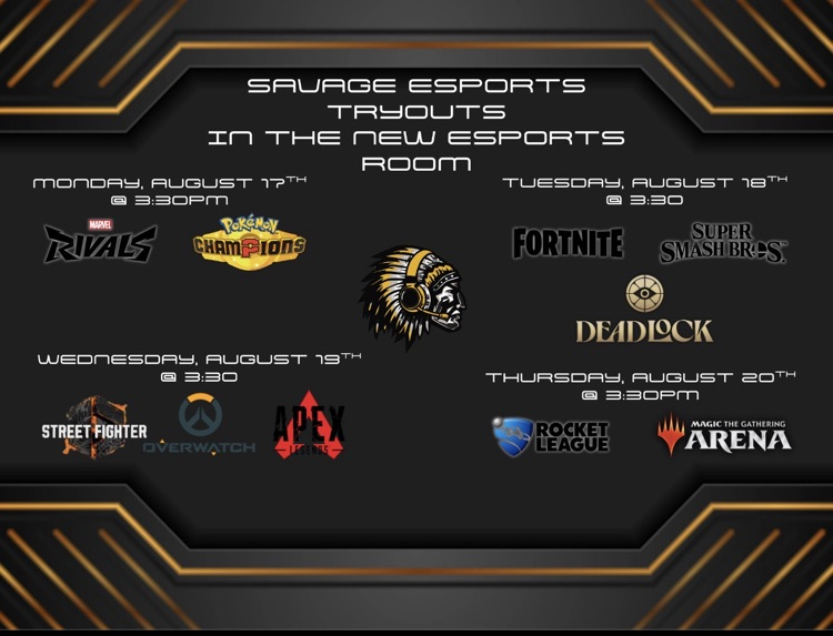 esports tryout schedule