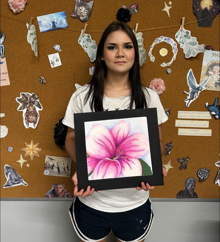 art a flower
