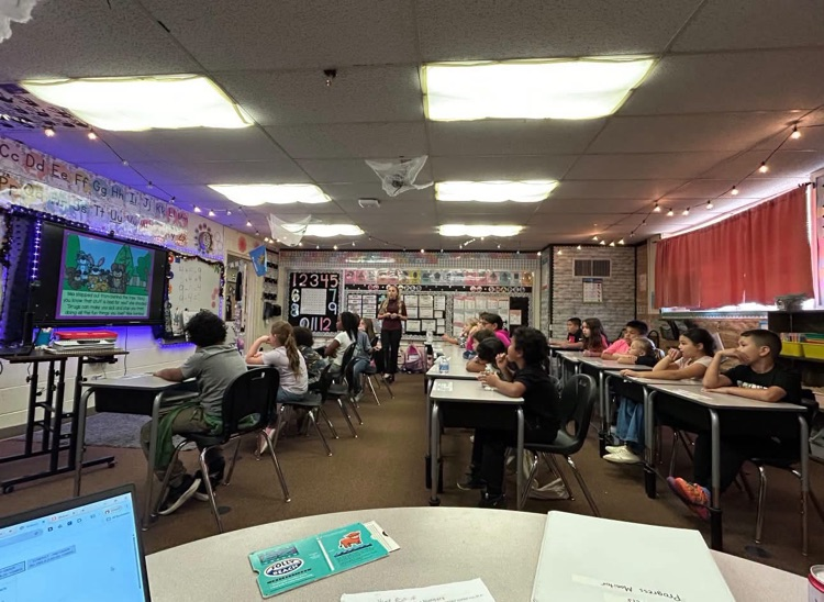 students in class