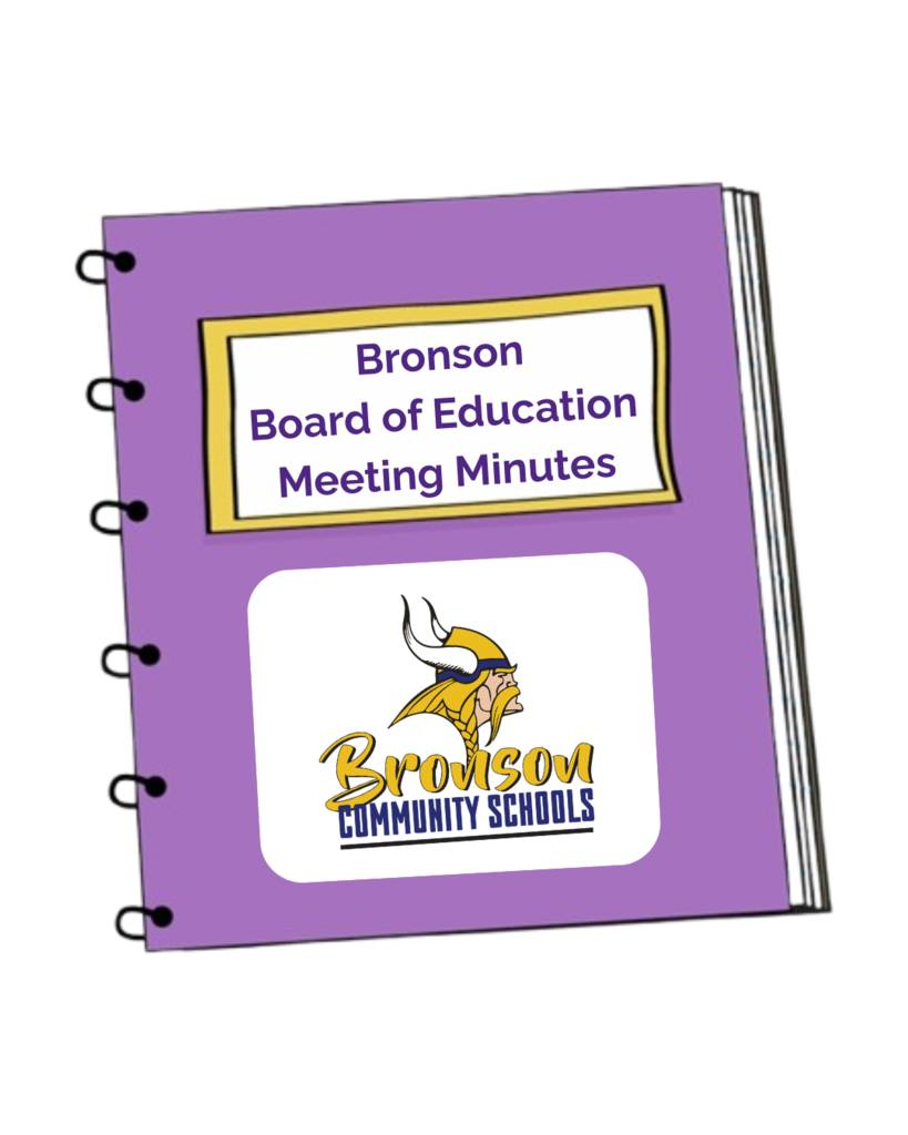 Bronson Board of Education Meeting Minutes