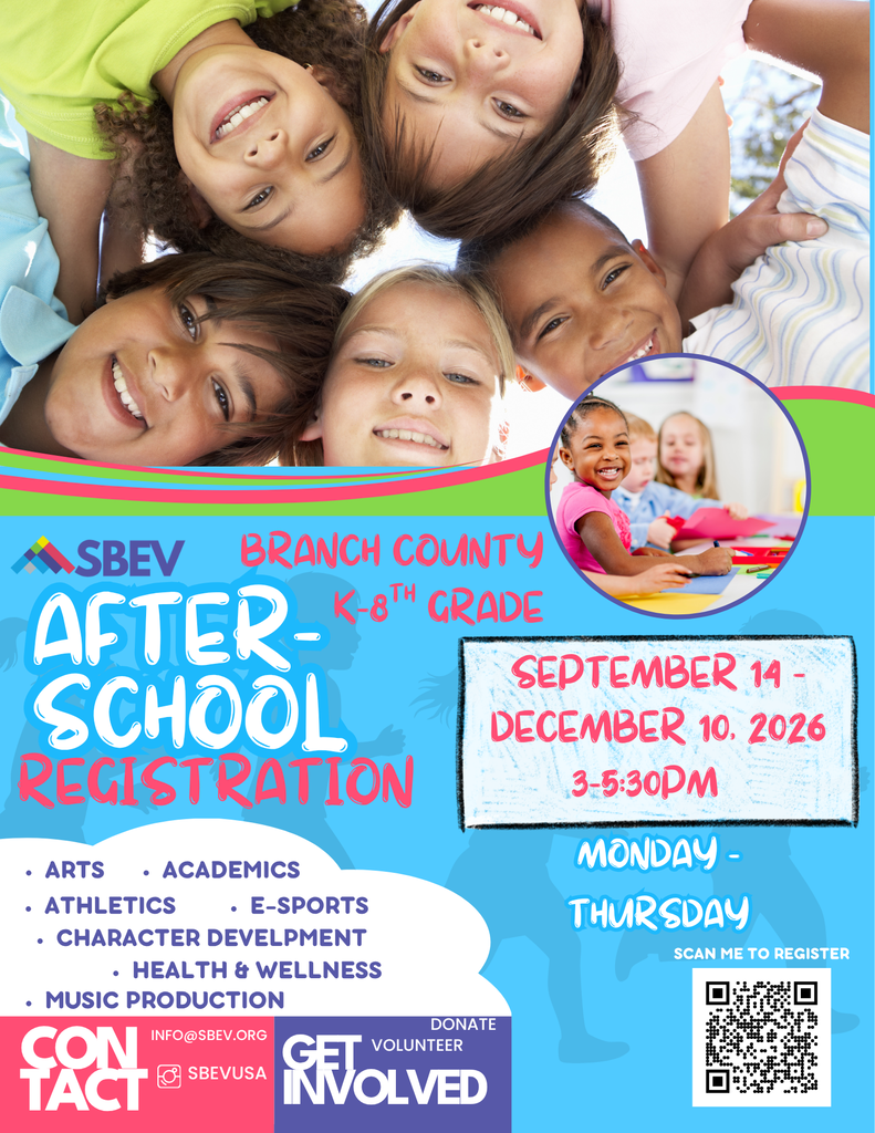 SBEV After School Program Flyer