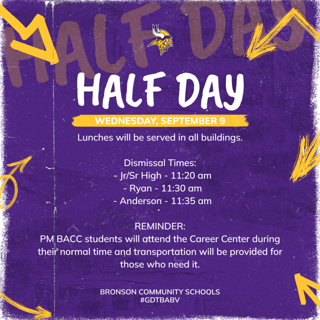 Half Day 9/9/26