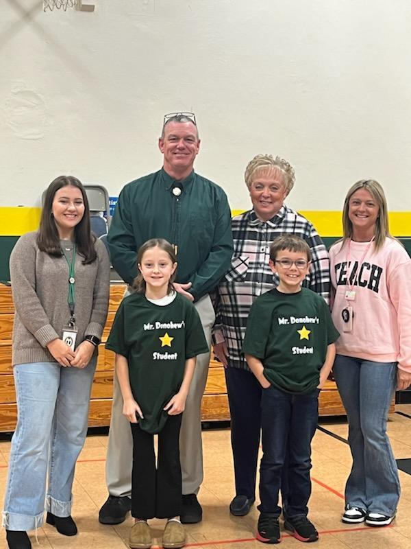 Star Students with teachers that nominated them!