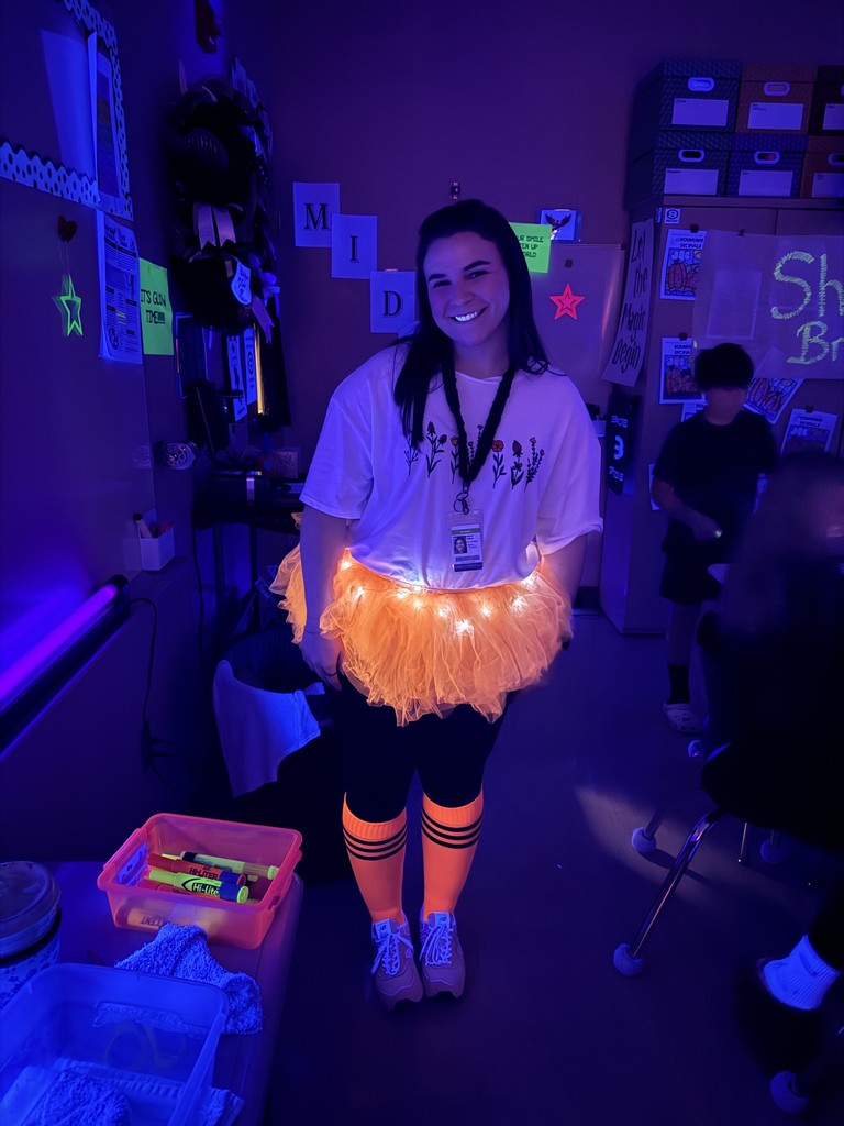 5th Grade Math Glow Party