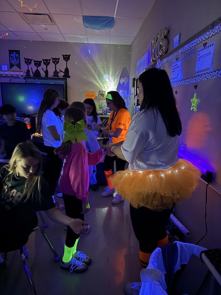 5th Grade Math Glow Party