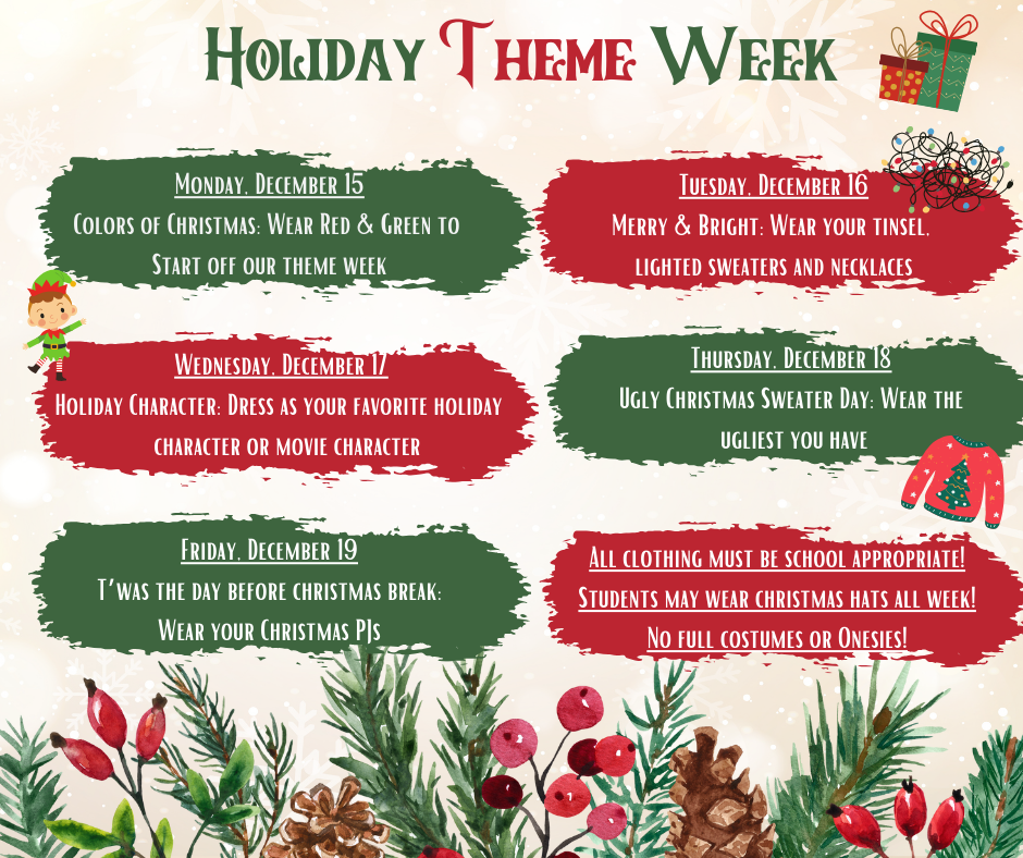 Holiday Theme Week