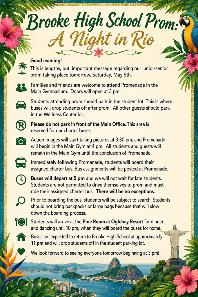 BHS Prom Info
