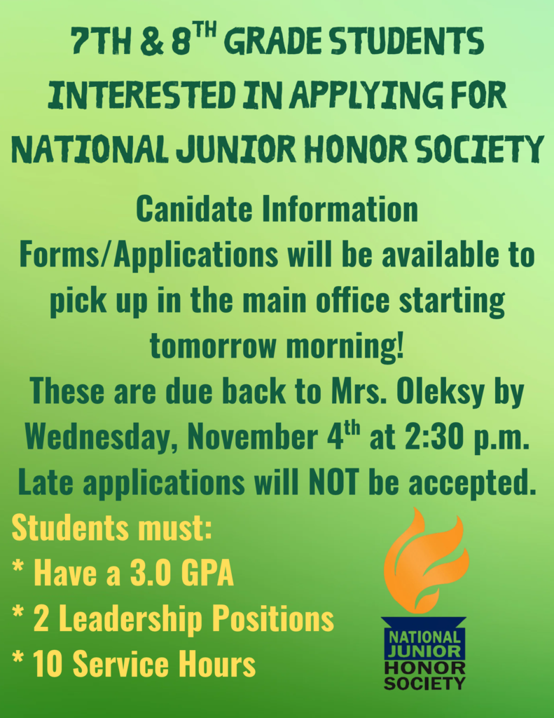 NJHS Applications