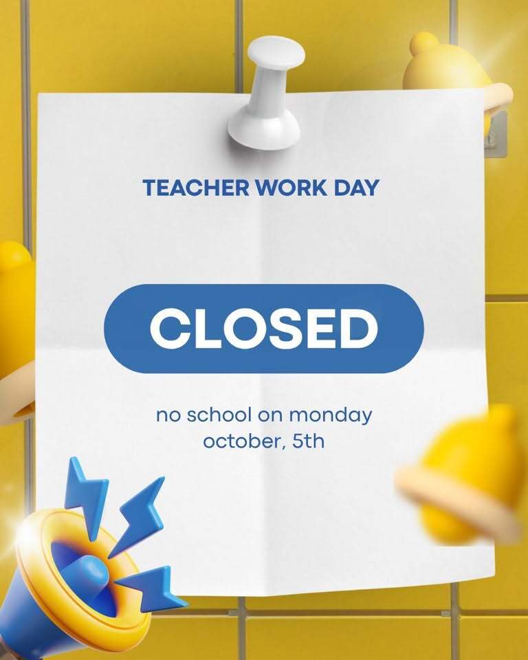 oct 5th no school