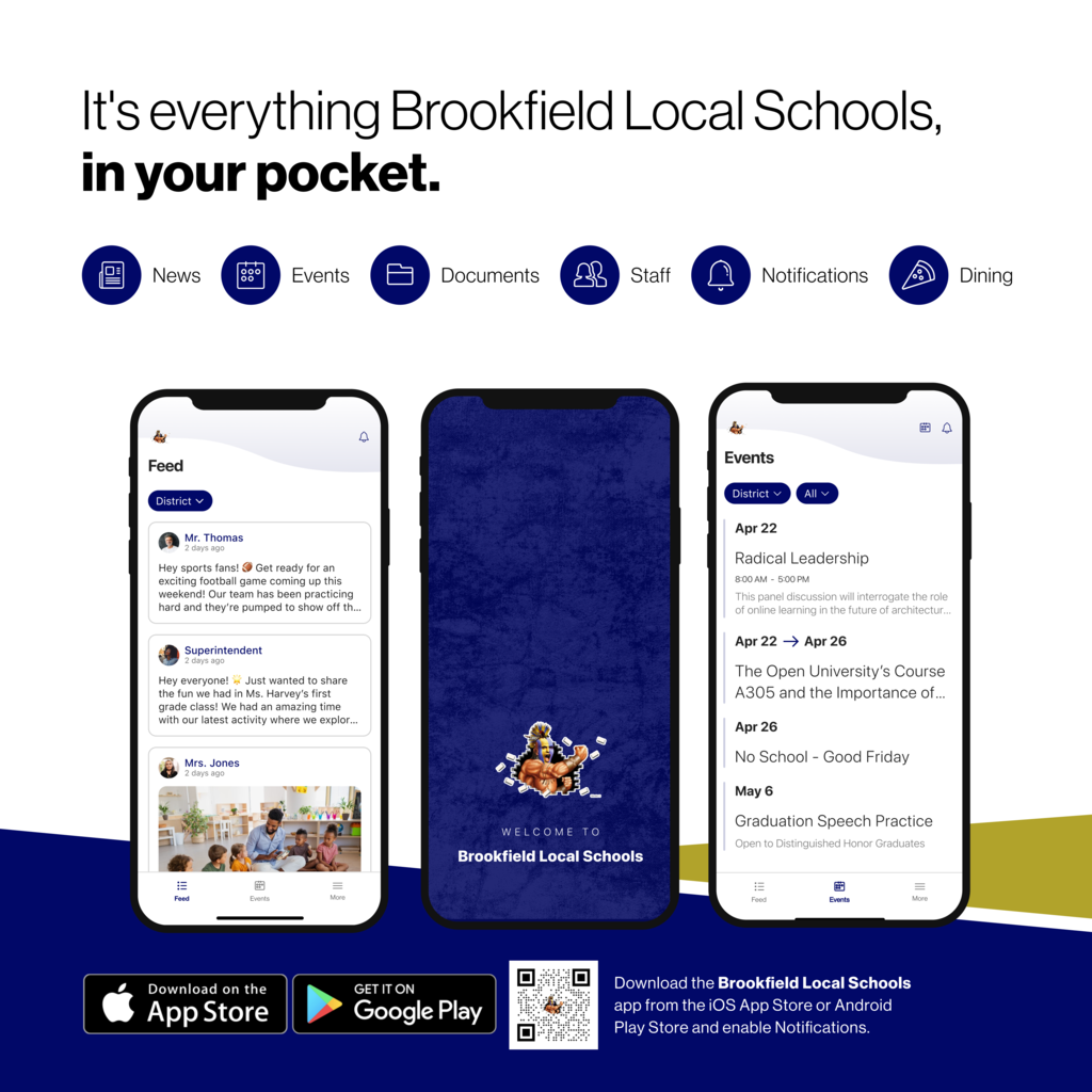 Brookfield Local Schools app information