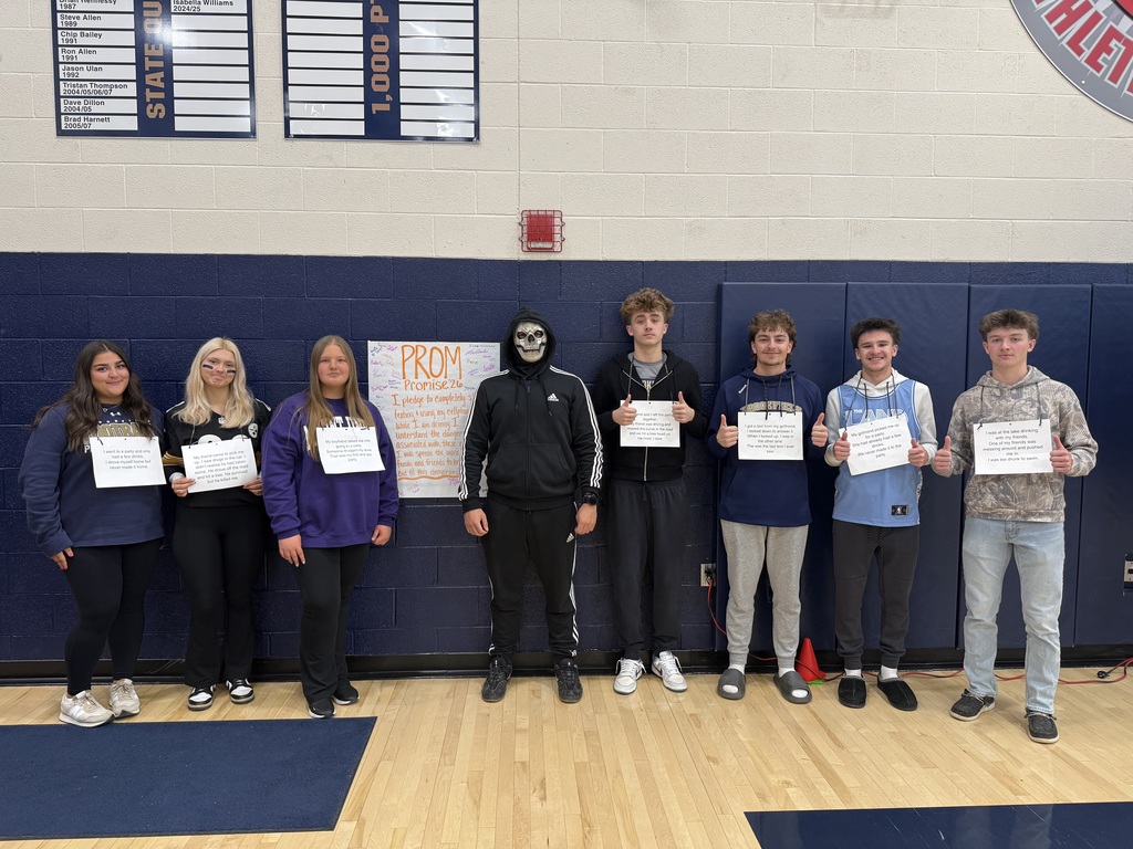 s prom approaches, our students participated in impactful activities focused on the importance of safe driving decisions.  Throughout the day, the “Grim Reaper” visited classrooms and hallways as part of a powerful awareness campaign highlighting the real consequences of distracted, impaired, and unsafe driving. The symbolism served as an important reminder that one decision can affect families, friends, and an entire community.  Later, juniors and seniors gathered for our Prom Promise Assembly, where students signed the Prom Promise pledge and received bracelets as a commitment to making safe choices this prom season.  We also partnered with TADD (Teens Against Distracted Driving), an organization created by the parents of Ashley Jones Davis, to continue spreading awareness about distracted driving. To wrap up the afternoon, our SMASH students hosted a challenge course where participants completed activities while wearing “drunk goggles” to demonstrate the dangers of impaired driving.  A great afternoon filled with important lessons and meaningful conversations. Stay safe, wear your seatbelt, avoid distractions, and never drive under the influence. 💙