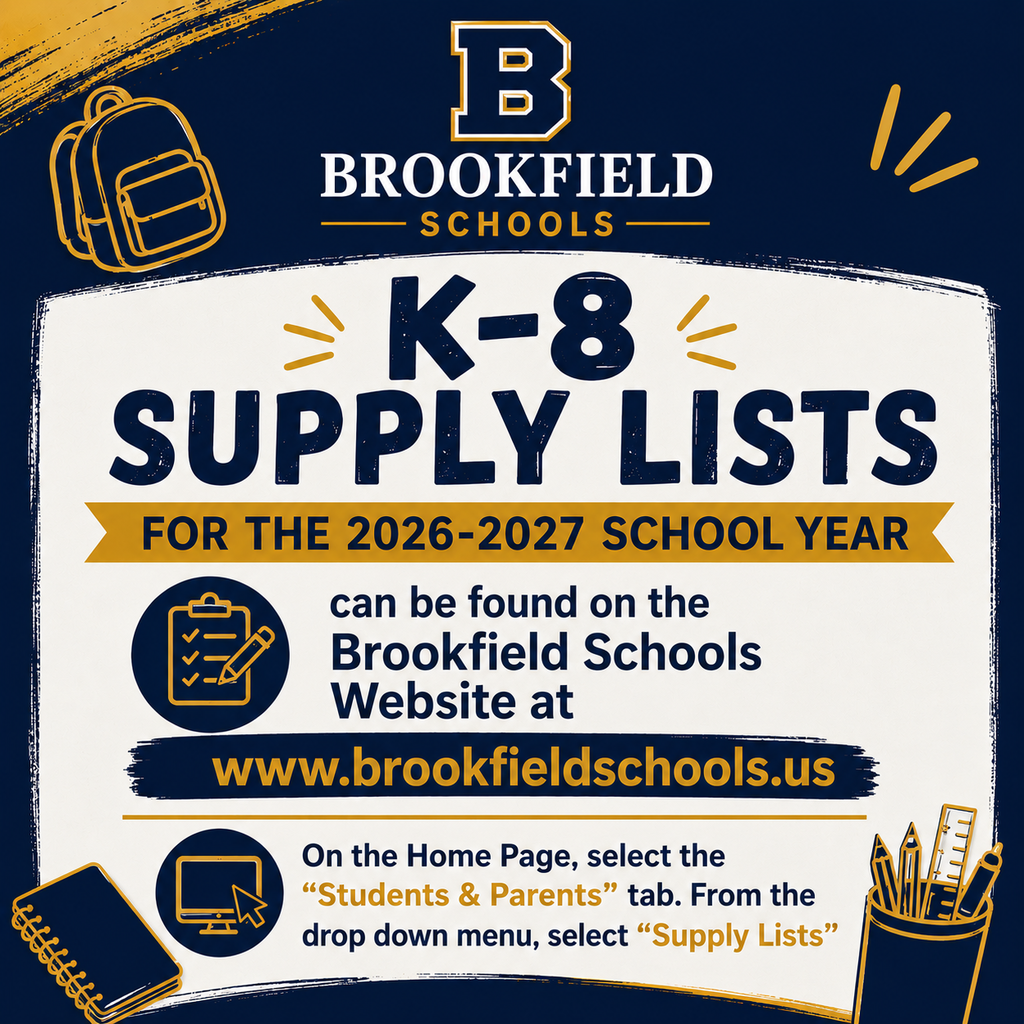 2026-2027 K-8 Supply List Info
