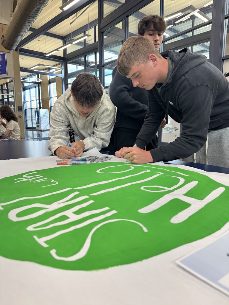 Brookfield High School students signed the Start With Hello pledge, committing to help create a school where everyone feels seen, welcomed and included.  Start With Hello, an initiative of Sandy Hook Promise, teaches students to recognize social isolation, reach out to others and build connections through simple acts of kindness—starting with a hello. A small gesture can make a big difference!