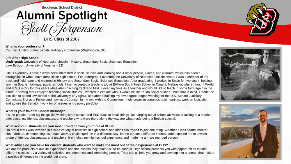 Decorative image for Scott Jorgenson's alumni spotlight.