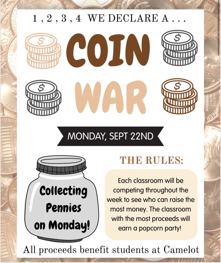 Monday - Coin Wars (Pennies)